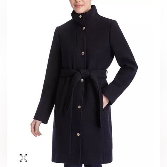 Fall 2025 On Trend: Women’s wool blend coat by MICHAEL Michael Kors - Picture 1 of 12